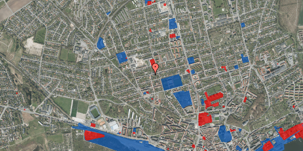 Jordforureningskort på Langgade 59, 8920 Randers NV