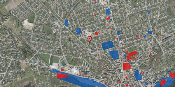 Jordforureningskort på Langgade 83, 1. th, 8920 Randers NV