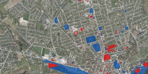 Jordforureningskort på Langgade 90, 8920 Randers NV