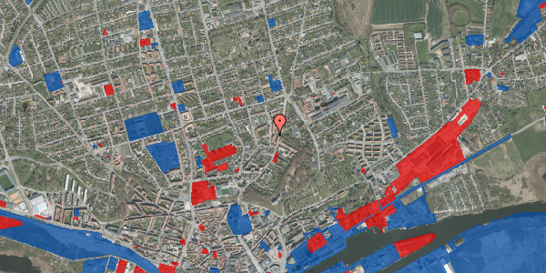 Jordforureningskort på Lodsejervej 4, 1. 1, 8900 Randers C