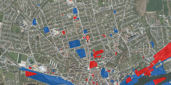 Jordforureningskort på Mariagervej 47, st. , 8920 Randers NV