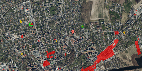 Jordforureningskort på Marienborgvej 8, . 12, 8930 Randers NØ