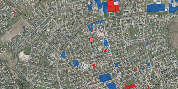 Jordforureningskort på Mjølnersvej 13, 8920 Randers NV