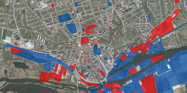 Jordforureningskort på Møllegade 9, 2. tv, 8900 Randers C