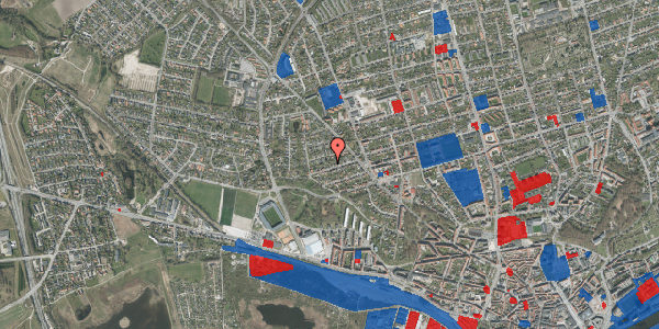 Jordforureningskort på Nordgade 18, 8920 Randers NV