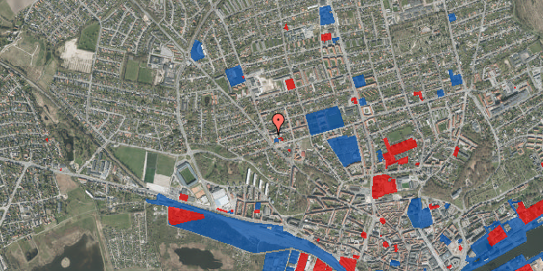 Jordforureningskort på Nyvej 2, st. , 8920 Randers NV