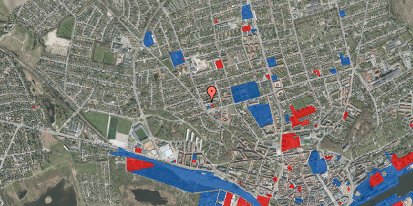 Jordforureningskort på Nyvej 4, st. th, 8920 Randers NV