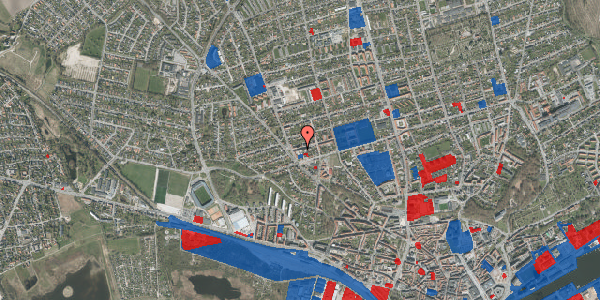 Jordforureningskort på Nyvej 6, st. th, 8920 Randers NV