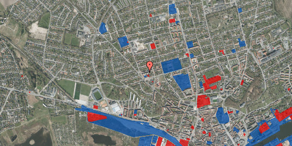 Jordforureningskort på Nyvej 8, st. tv, 8920 Randers NV