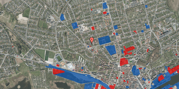 Jordforureningskort på Nyvej 10, st. , 8920 Randers NV