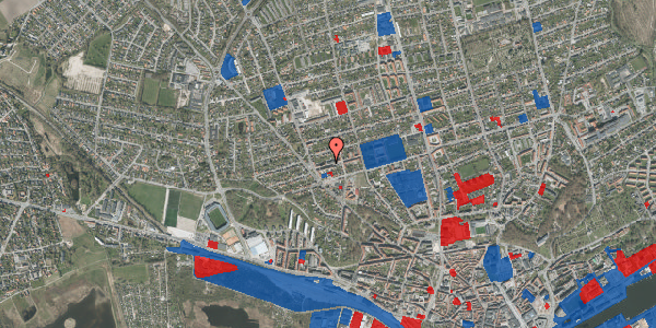 Jordforureningskort på Nyvej 11A, 1. th, 8920 Randers NV