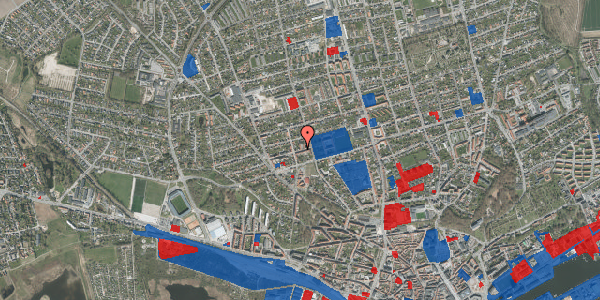 Jordforureningskort på Nyvej 21, st. th, 8920 Randers NV