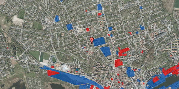 Jordforureningskort på Nyvej 22B, st. th, 8920 Randers NV