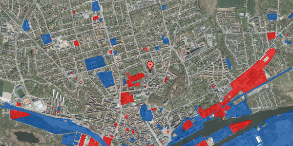 Jordforureningskort på Nørrebrogade 19, st. 2, 8900 Randers C