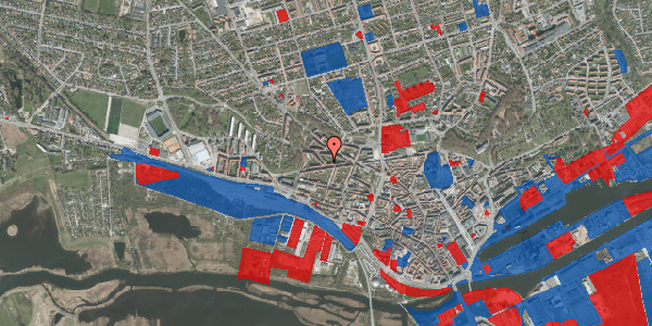 Jordforureningskort på Pontoppidansgade 4, 3. th, 8900 Randers C