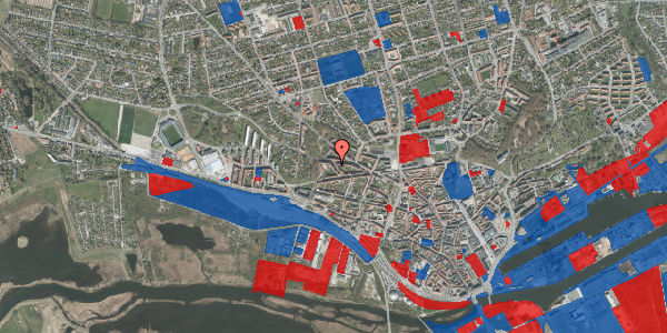 Jordforureningskort på Pontoppidansgade 9, 2. th, 8900 Randers C