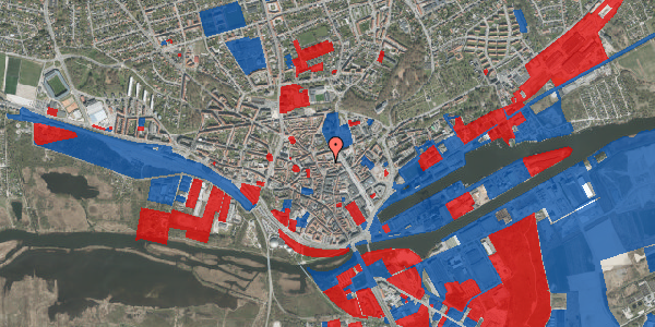 Jordforureningskort på Provstegade 9, 8900 Randers C