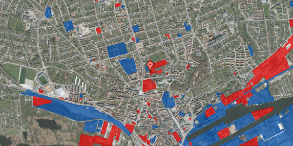 Jordforureningskort på Reberbanevej 15, 2. th, 8900 Randers C