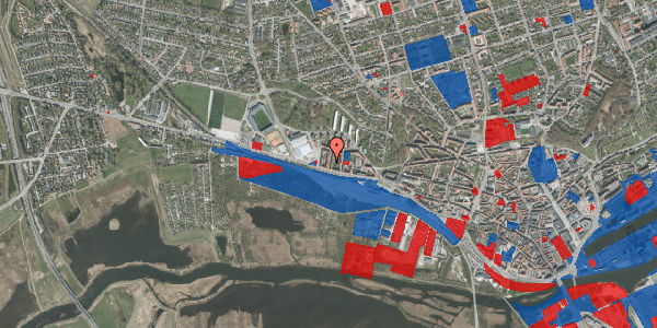 Jordforureningskort på Sennelsgade 3, 2. th, 8900 Randers C