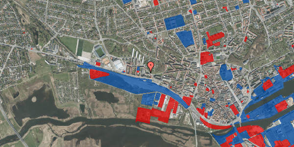 Jordforureningskort på Sjællandsgade 9, st. th, 8900 Randers C