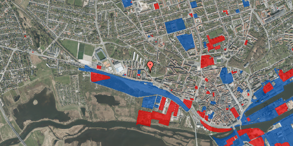 Jordforureningskort på Sjællandsgade 17, 2. th, 8900 Randers C