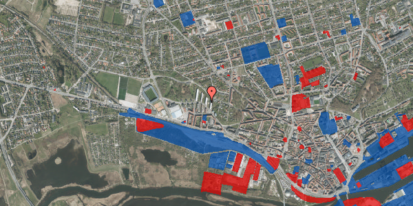 Jordforureningskort på Sjællandsgade 24, st. tv, 8900 Randers C