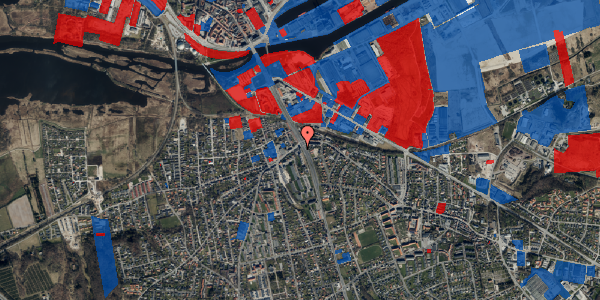 Jordforureningskort på Skansebo 1, 3. 4, 8940 Randers SV