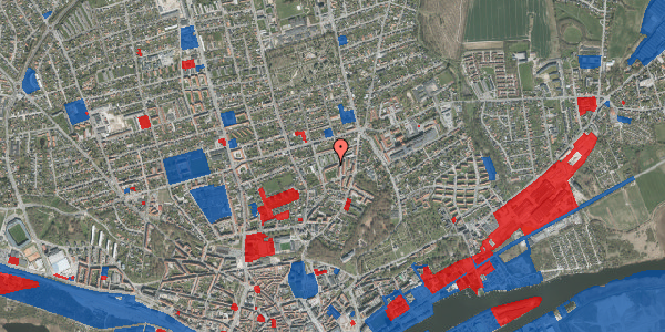 Jordforureningskort på Solsortvej 21, st. th, 8900 Randers C