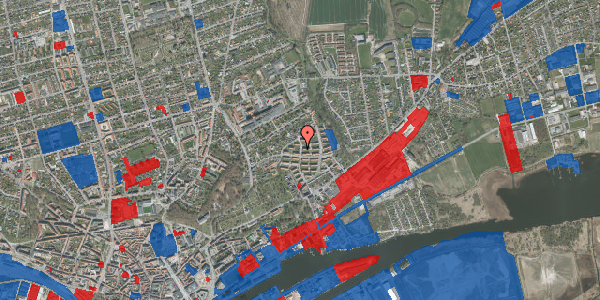 Jordforureningskort på Stadfeldtsvej 49, 8930 Randers NØ