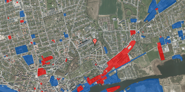 Jordforureningskort på Stjernevej 36A, 8930 Randers NØ