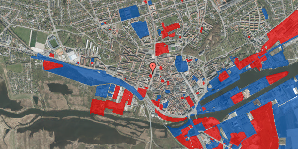 Jordforureningskort på Søren Møllers Gade 4B, 1. th, 8900 Randers C