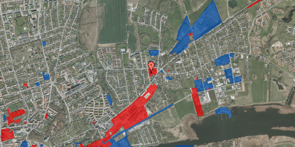 Jordforureningskort på Teglvej 9, 8930 Randers NØ