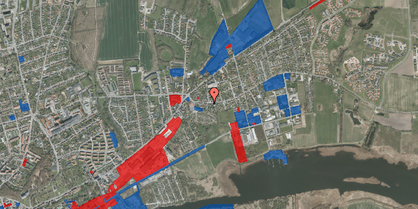 Jordforureningskort på Tjærbyvej 18, 8930 Randers NØ