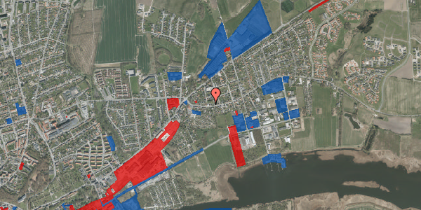 Jordforureningskort på Tjærbyvej 21, 8930 Randers NØ