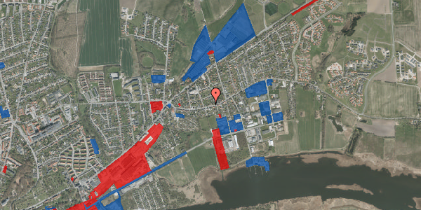 Jordforureningskort på Tjærbyvej 35, 8930 Randers NØ