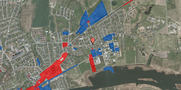 Jordforureningskort på Tjærbyvej 50, 8930 Randers NØ