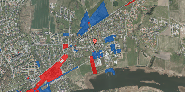 Jordforureningskort på Tjærbyvej 52, 8930 Randers NØ