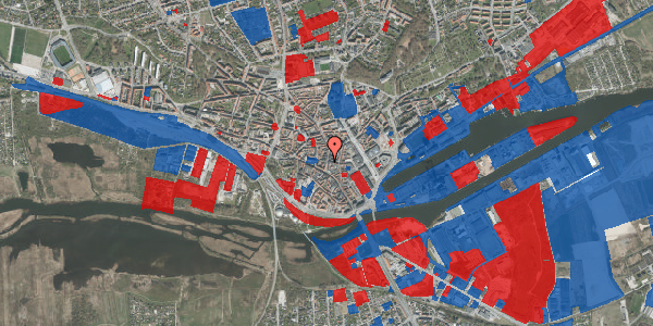 Jordforureningskort på Torvegade 14, st. 4, 8900 Randers C