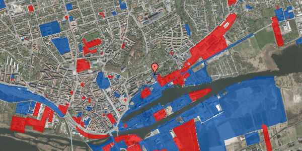 Jordforureningskort på Tøjhushavevej 32B, st. tv, 8900 Randers C