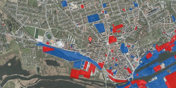 Jordforureningskort på Vester Altanvej 18A, 4. th, 8900 Randers C