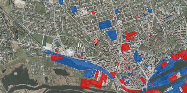 Jordforureningskort på Vester Altanvej 30, 3. th, 8900 Randers C