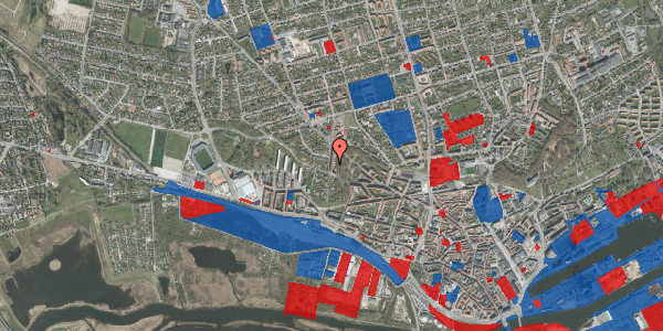 Jordforureningskort på Vester Altanvej 32, 4. th, 8900 Randers C