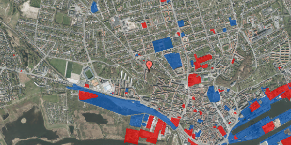 Jordforureningskort på Vester Altanvej 40, st. th, 8900 Randers C