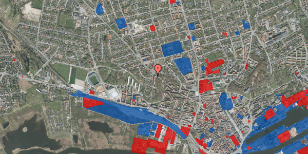 Jordforureningskort på Vester Altanvej 42, 3. th, 8900 Randers C