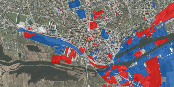 Jordforureningskort på Vestervold 15, 2. th, 8900 Randers C