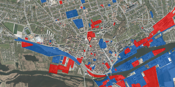 Jordforureningskort på Vestervold 31, 2. th, 8900 Randers C