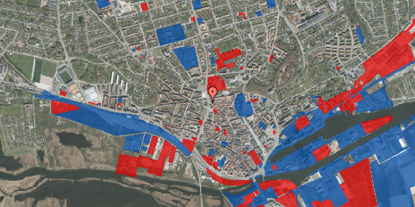 Jordforureningskort på Vestervold 33, 1. th, 8900 Randers C