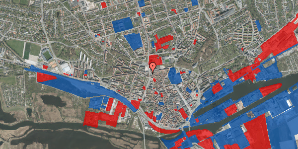 Jordforureningskort på Vestervold 33, 3. th, 8900 Randers C