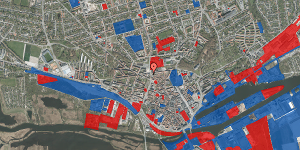 Jordforureningskort på Vestervold 37, 1. th, 8900 Randers C