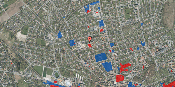 Jordforureningskort på Vidarsvej 14, st. , 8920 Randers NV